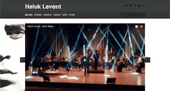Desktop Screenshot of haluklevent.com.tr